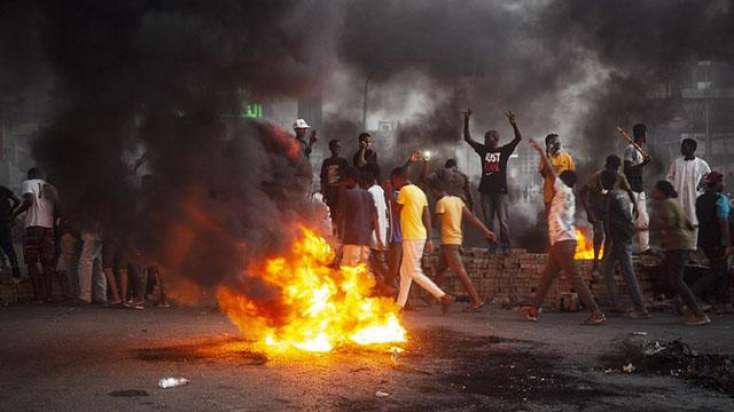 Sudanda toqquşma: Polis etirazçılara müdaxilə etdi