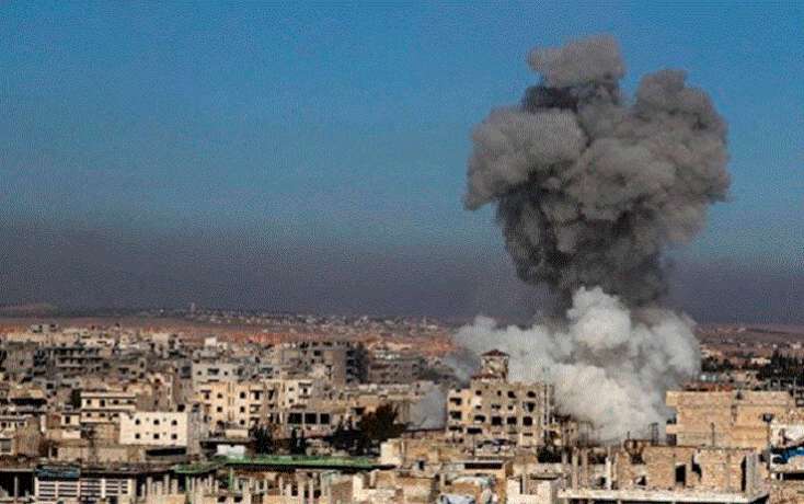 Rusiya qırıcıları İdlibi bombaladı - 