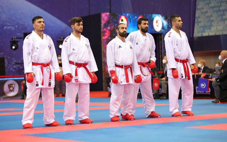 Karate millimiz bürünc medal qazandı