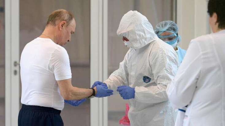 Putin koronavirusa qarşı "buster" dozanı qəbul etdi
