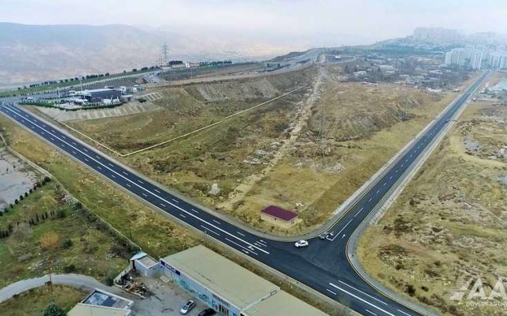 AAYDA Yasamalda yeni avtomobil yolu inşa edib