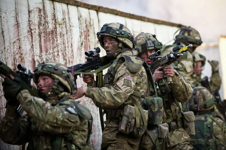 Britaniya Ukraynaya elit hərbi birləşmənin döyüşçülərini 