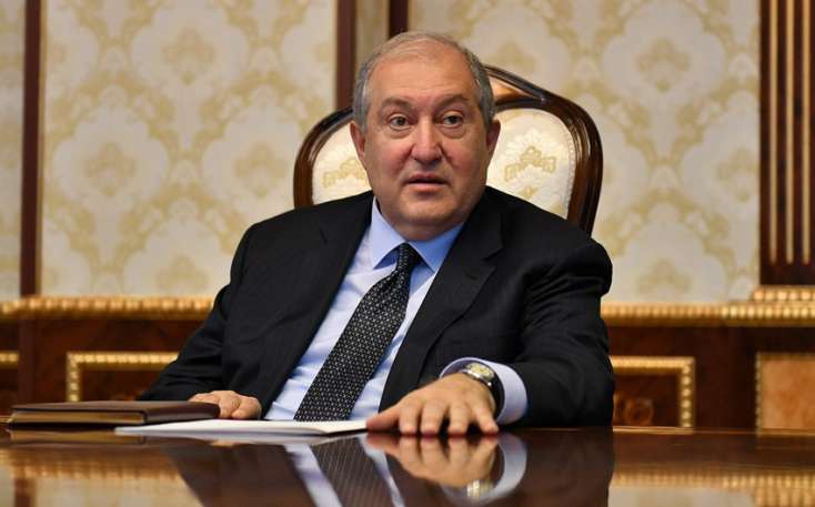 Ermənistan prezidenti Armen Sarkisyan istefa verdi - 