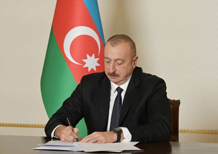 Prezident İlham Əliyev Sərəncam imzaladı