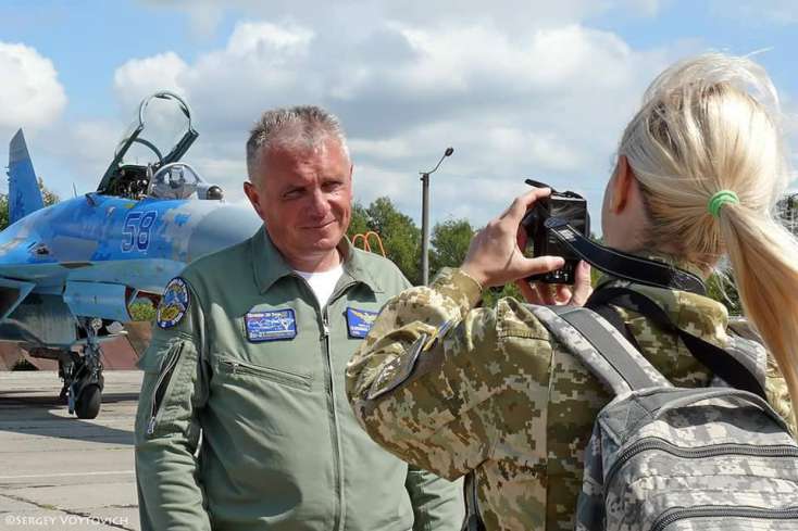 Dünyanın ən yaxşı hərbi pilotu Ukraynada vuruldu - 