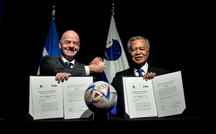 FIFA prezidenti: "Dünya çempionatı bölünmüş dünyaya sülh mesajıdır"