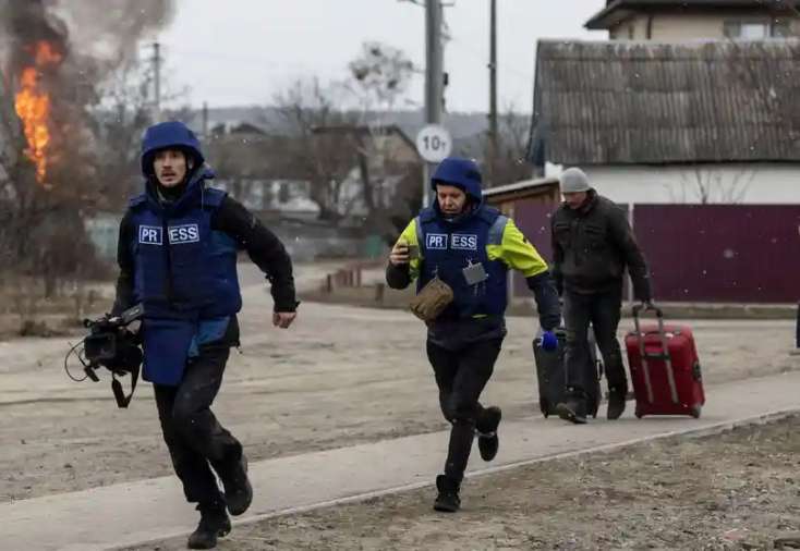 Ukraynada müharibədə azı 20 jurnalist həlak olub