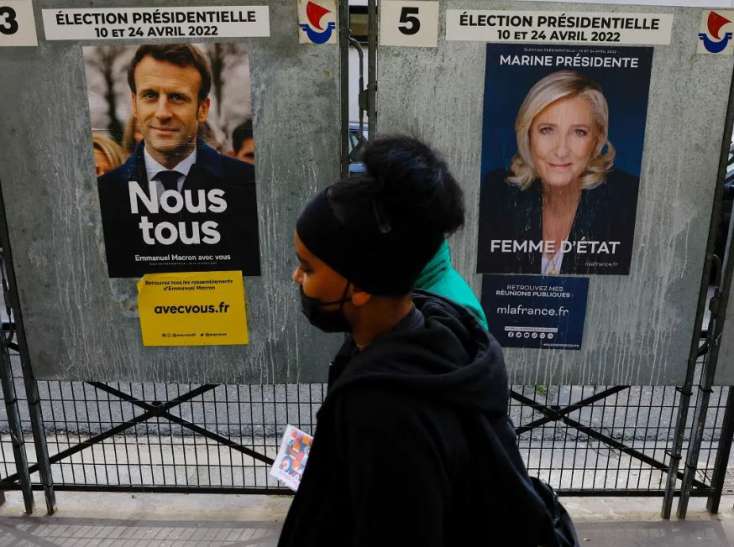 ​Fransa seçkiləri - Sorğular Makronun Le Pendən öndə olduğunu göstərir