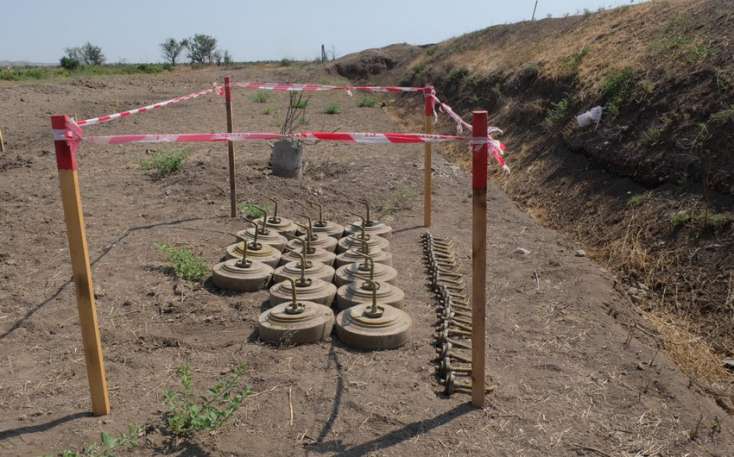 Azad edilən ərazilərdə daha 172 mina aşkarlandı