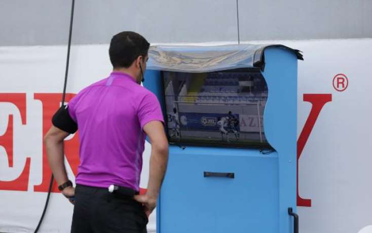 "Qarabağ" - "Neftçi" oyununda VAR sistemi sınaqdan keçirildi - 