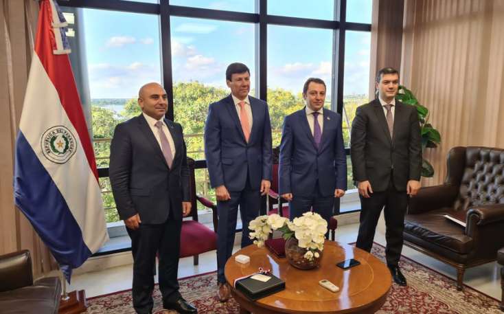 Azərbaycan XİN başçısının müavini Paraqvay Senatının sədri ilə görüşüb - 