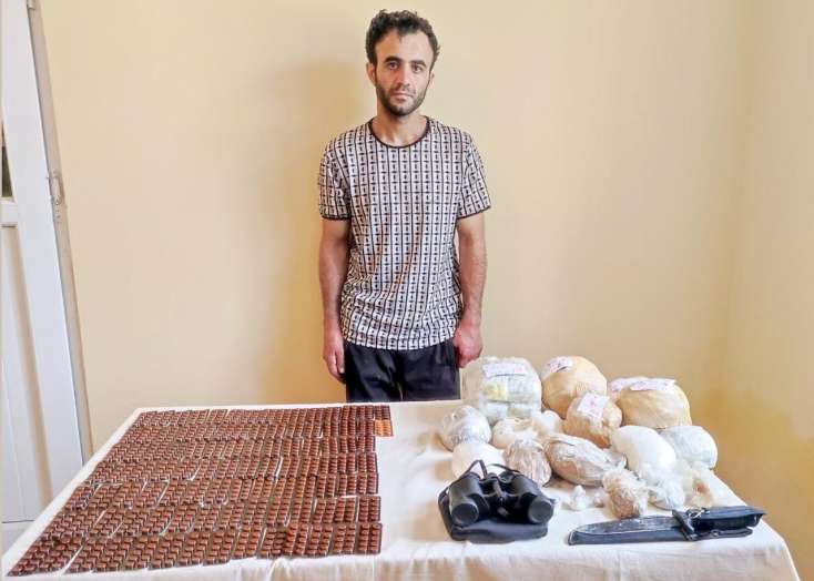 İrandan Azərbaycana narkotik keçirilməsinin qarşısı alınıb - 