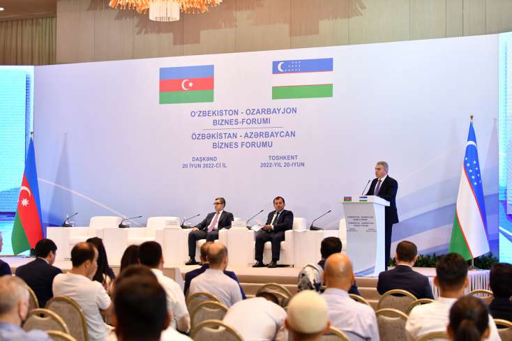 Daşkənddə Özbəkistan-Azərbaycan biznes forumu keçirilib - 