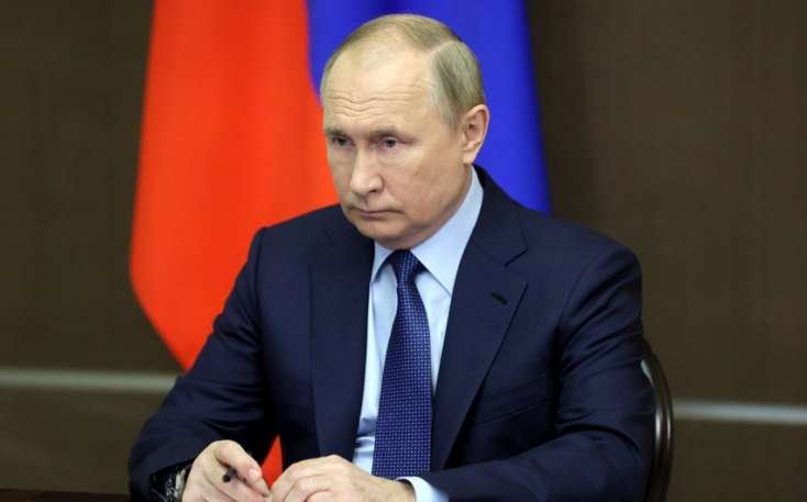 Putin: Hərbçilərimiz Ukraynada qəhrəmanlıq nümayiş etdirir