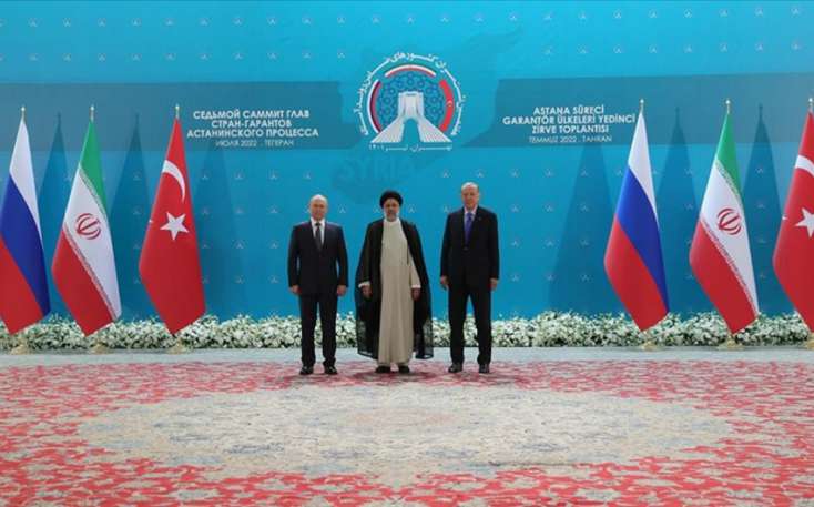 Tehranda Astana üçlüyünün sammiti başa çatdı