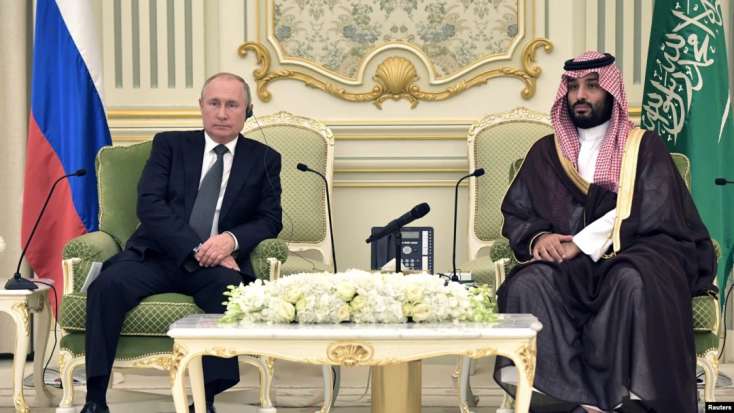 Putin və Salman neft bazarındakı vəziyyəti müzakirə etdi