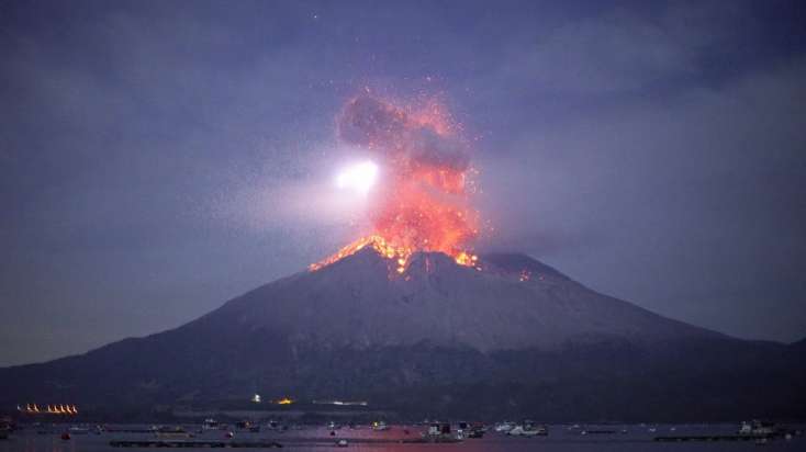 Yaponiyada vulkan fəallaşdı - 