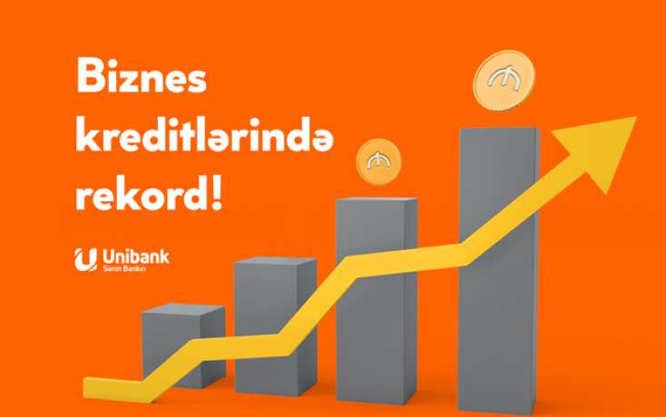 "Unibank"ın biznes kredit portfeli rekord həddi keçib