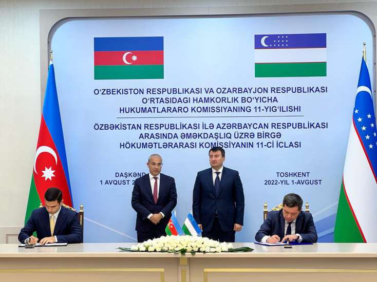 Azərbaycan-Özbəkistan Hökumətlərarası Komissiyasının 11-ci iclası keçirilib - 
