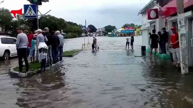 Rusiyada şəhər bir neçə saat içində sular altında qaldı -  