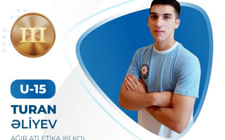 Azərbaycan idmançısı Avropa çempionatında 3 medal qazanıb - 
