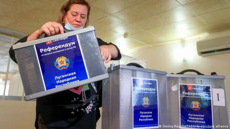 Ukraynanın işğal edilmiş ərazilərindəki referendumların son tarixi 