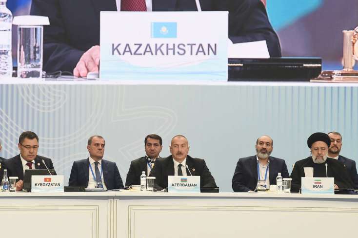 İlham Əliyev Astanada sammit iştirakçılarını Ermənistanın cinayətləri barədə məlumatlandırıb