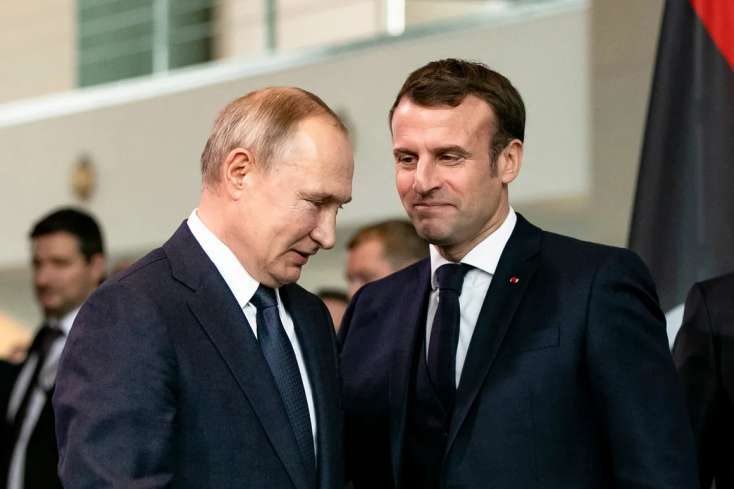 Putin Makronun “Rusiya Qarabağda oyun oynayır” iddiasına CAVAB VERDİ - 