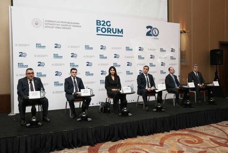Vergi Xidməti və "Caspian Energy Club"un birgə təşkilatçılığı ilə forum keçirilib - 