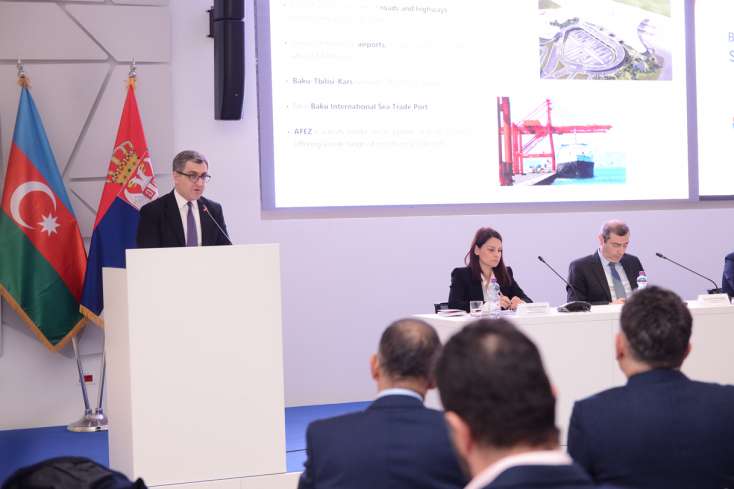Belqradda Serbiya-Azərbaycan biznes forumu keçirilib - 