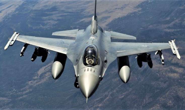 Türkiyənin F-16-ları Azərbaycan səmasında - 
