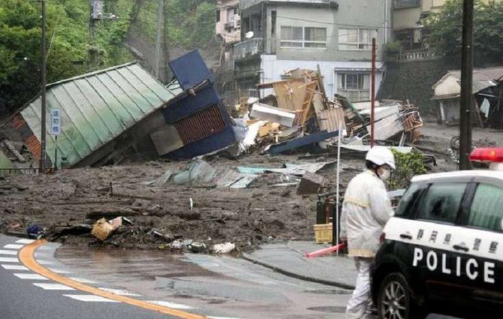 Yaponiyada torpaq sürüşməsi oldu: