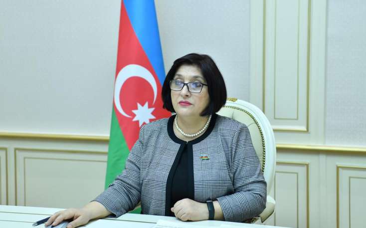 Sahibə Qafarova beynəlxalq konfransda Ermənistanın 30 illik işğal siyasətindən danışdı