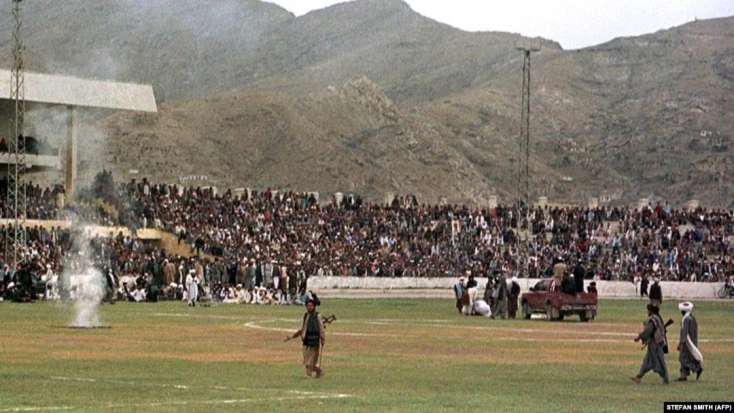 "Taliban" bu dəfə stadionda qorxu saldı - 