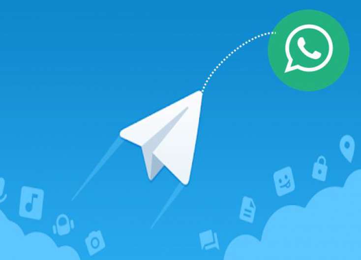 “Telegram” Rusiyada “WhatsApp”ı geridə qoyub