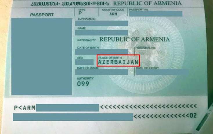 Xankəndidəki ermənilərin gizlətdikləri Azərbaycan pasportları: 