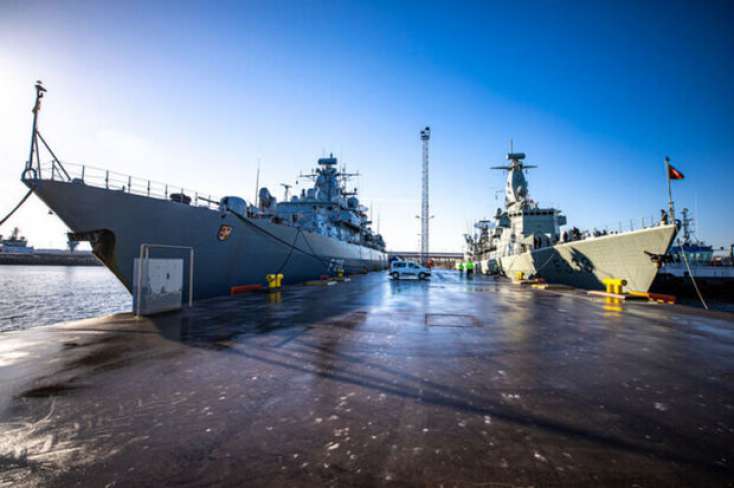 NATO-nun hərbi-dəniz qrupunun gəmiləri 