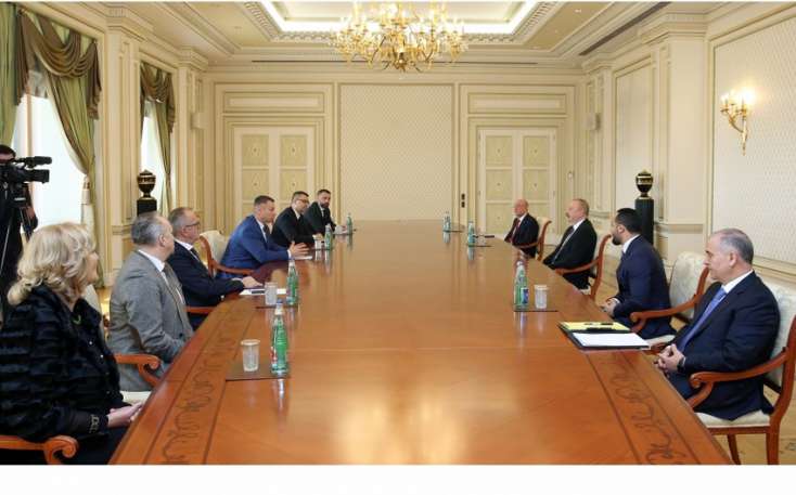 Prezident Bosniya və Herseqovinanın təhlükəsizlik nazirini qəbul etdi