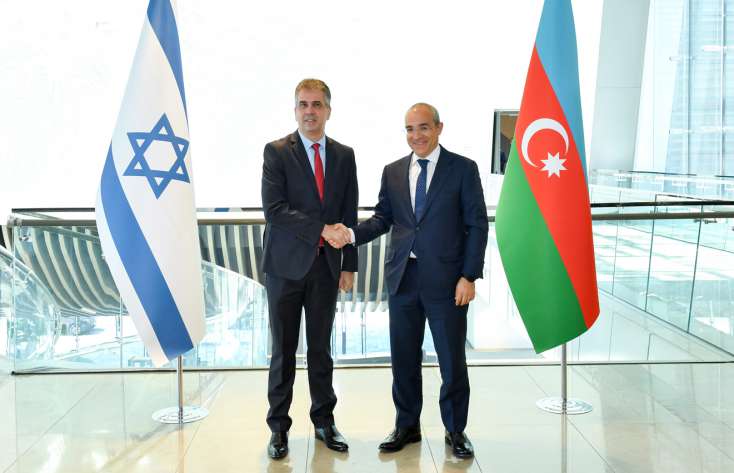 Azərbaycan-İsrail Hökumətlərarası Komissiyasının iclası keçirilib