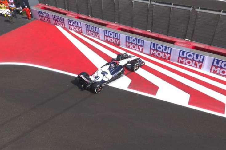 "Formula 1" pilotu yarışdan kənar qaldı