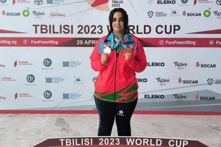 Azərbaycanlı paraatlet Dünya Kubokunda Avropa rekordunu qıraraq 