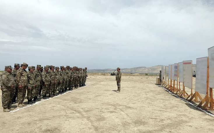 Azərbaycan Ordusunda təlim-metodiki toplanış keçirildi