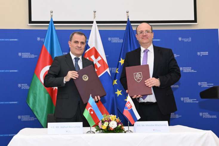 Azərbaycan və Slovakiya arasında saziş imzalandı