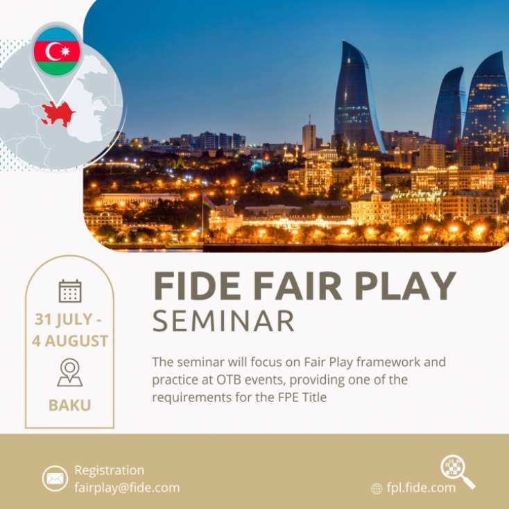FIDE Bakıda beynəlxalq seminar