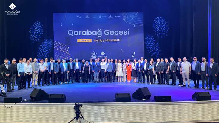 ​Veysəloğlu Şirkətlər Qrupu “Qarabağ gecəsi” xeyriyyə konsertinin baş sponsoru oldu -