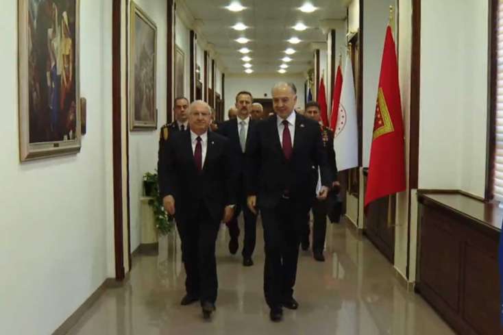 Yaşar Gülər Prezidentin köməkçisi ilə 