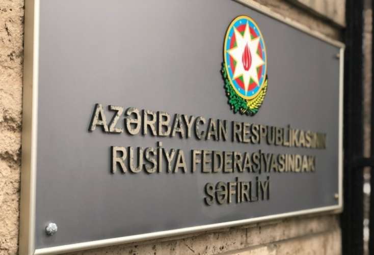 Azərbaycan səfirliyi Rusiya XİN-ə 