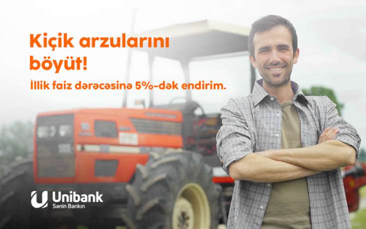 "​Unibank" biznes sahibləri üçün “Payız endirimi” kampaniyası keçirir