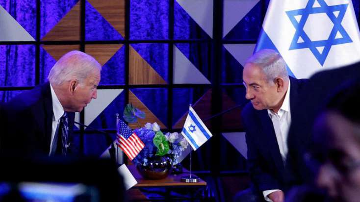 Bayden Netanyahu  ilə  telefonda danışıb 