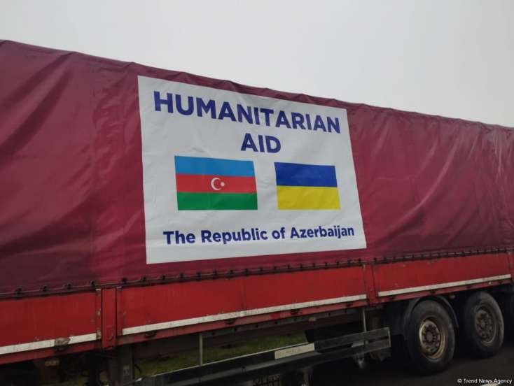 Azərbaycandan Ukraynaya növbəti humanitar yardım